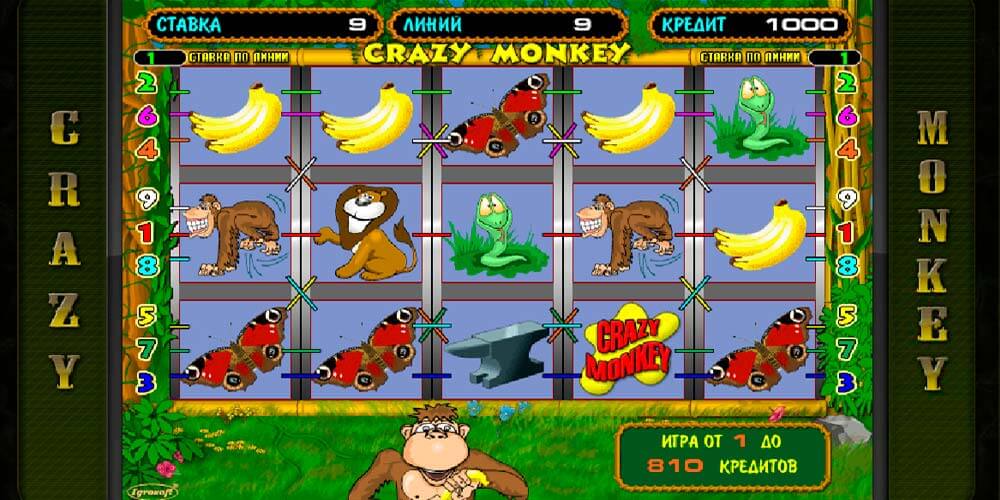 Slot from Igrosoft - Crazy Monkey
