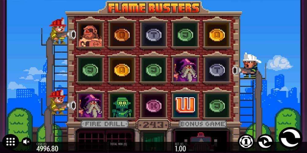 Slot from Thunderkick - Flame Busters