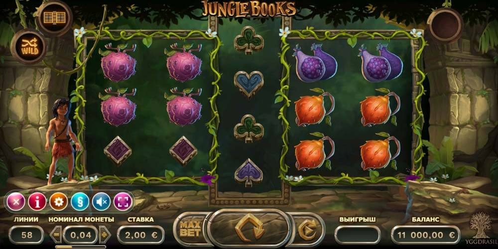 Slot from Yggdrasil - Jungle Books