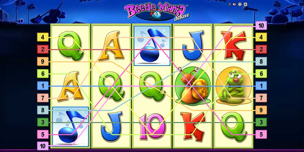 Slot from Novomatic - Beetle Mania Deluxe
