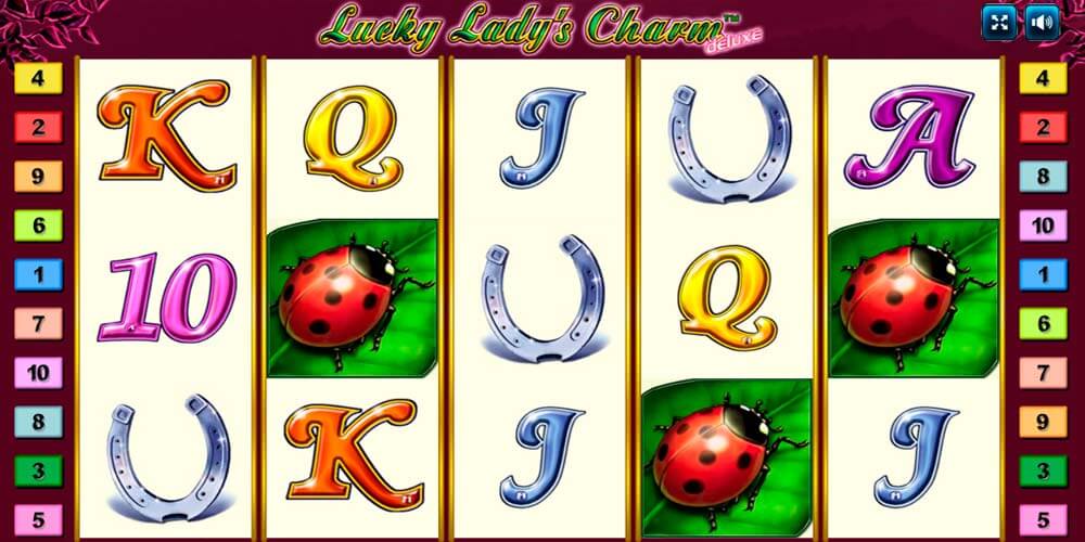 Slot from Novomatic - Lucky Ladys Charm Deluxe