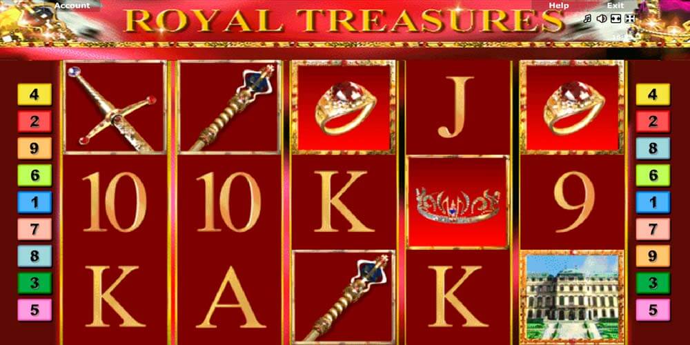 Slot from Novomatic - Royal Treasures